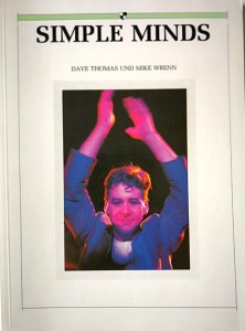 Buch - SIMPLE MINDS - Deutsche Erstausgabe von 1989