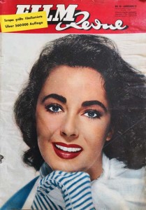 ELIZABETH TAYLOR auf dem Titel der "Film Revue" von 1959