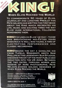 Buch - ELVIS PRESLEY - "KING! - When Elvis Rocked The World" - England 1985