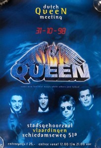 QUEEN - Plakat für ein FAN-Treffen - Holland 1998