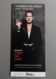 MORITZ BLEIBTREU - Ausstellungs- Flyer einer Fotoausstellung