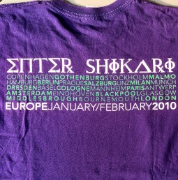 Tourshirt - ENTER SHIKARI - Europa- Tour 2010