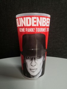 UDO LINDENBERG - Becher "Keine Panik Tour 2016"