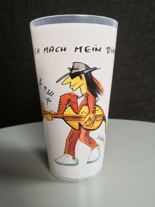 UDO LINDENBERG - Tour Souvenir - Becher "Ich mach mein Ding"