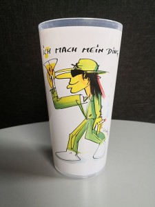 UDO LINDENBERG - Tour Souvenir - Becher "Ich mach mein Ding"