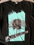 T-Shirt von ARCADE FIRE - schwarz / türkis / silber